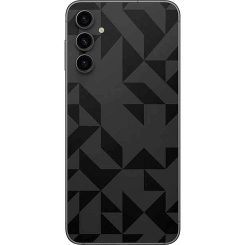 Black Geometric Galaxy A14 5G Skin